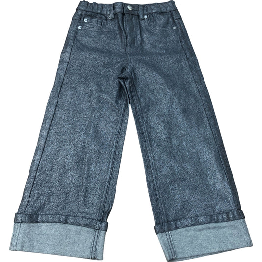 Kids Jeans Grey Denim With Cuffed Hem 6 Years
