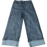 Kids Jeans Grey Denim With Cuffed Hem 6 Years