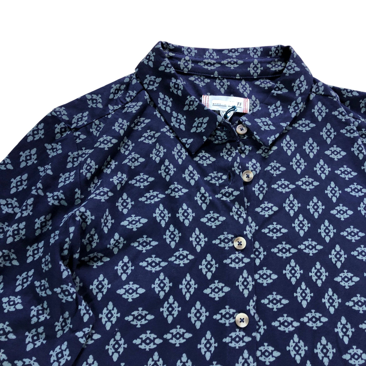 Rua Jersey Shirt Dress UK12 Women's Navy