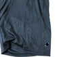 Black Work Out Shorts Lightweight Polyester Men's Large