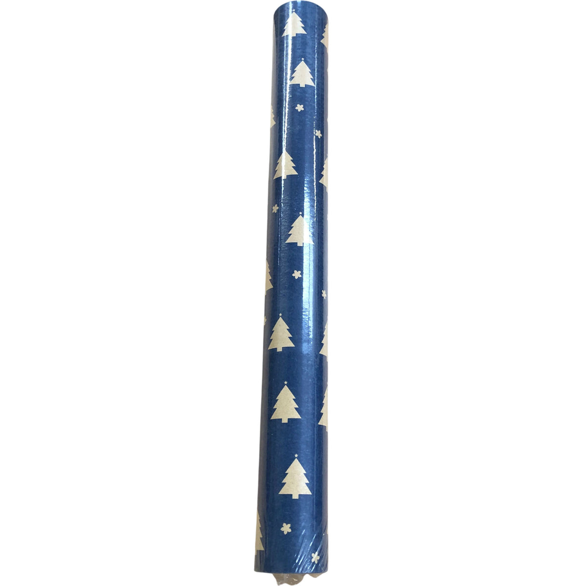 Blue Kraft Wrapping Paper Roll Christmas Gift Wrap 15M