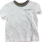 River Island Mini T-Shirt 18-24 Months Boys White Cotton Short Sleeve Top