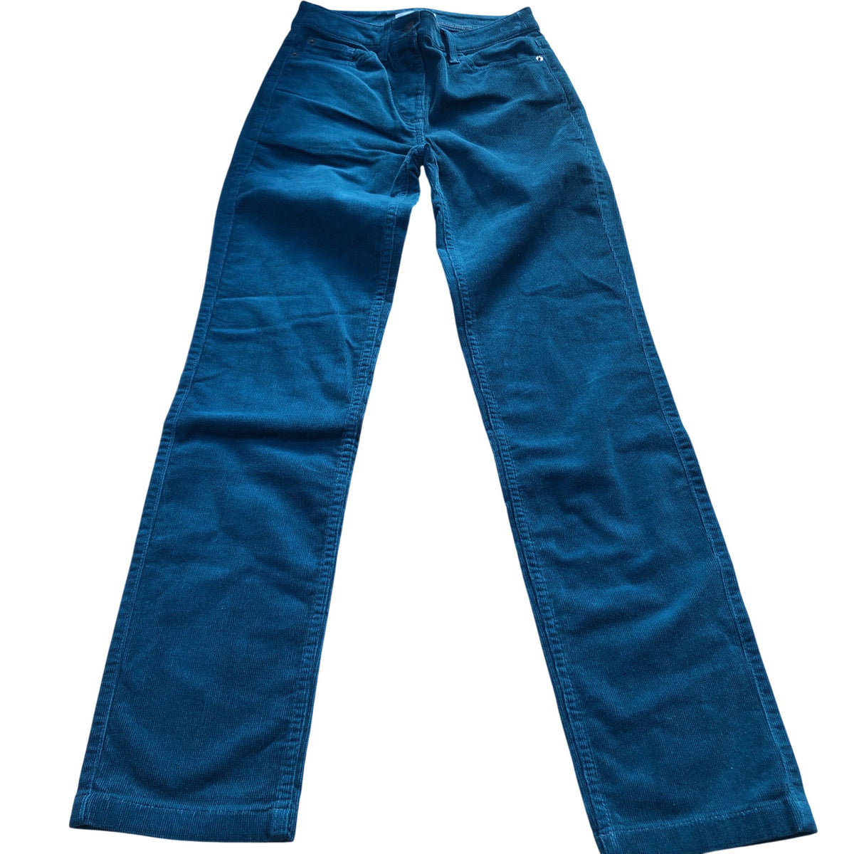 Jeans UK6 Womens Straight Fit Organic Cotton Colourful Trousers