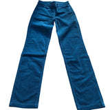 Jeans UK6 Womens Straight Fit Organic Cotton Colourful Trousers
