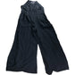 Branded Black Wide Leg Jumpsuit - Size 16