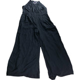 Branded Black Wide Leg Jumpsuit - Size 16