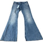 River Island Flared Jeans Women's Light Wash Denim UK12