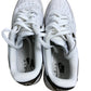 Nike Air Force 1 Low UK9 Men's Trainers White Black Leather Stylish Sneakers