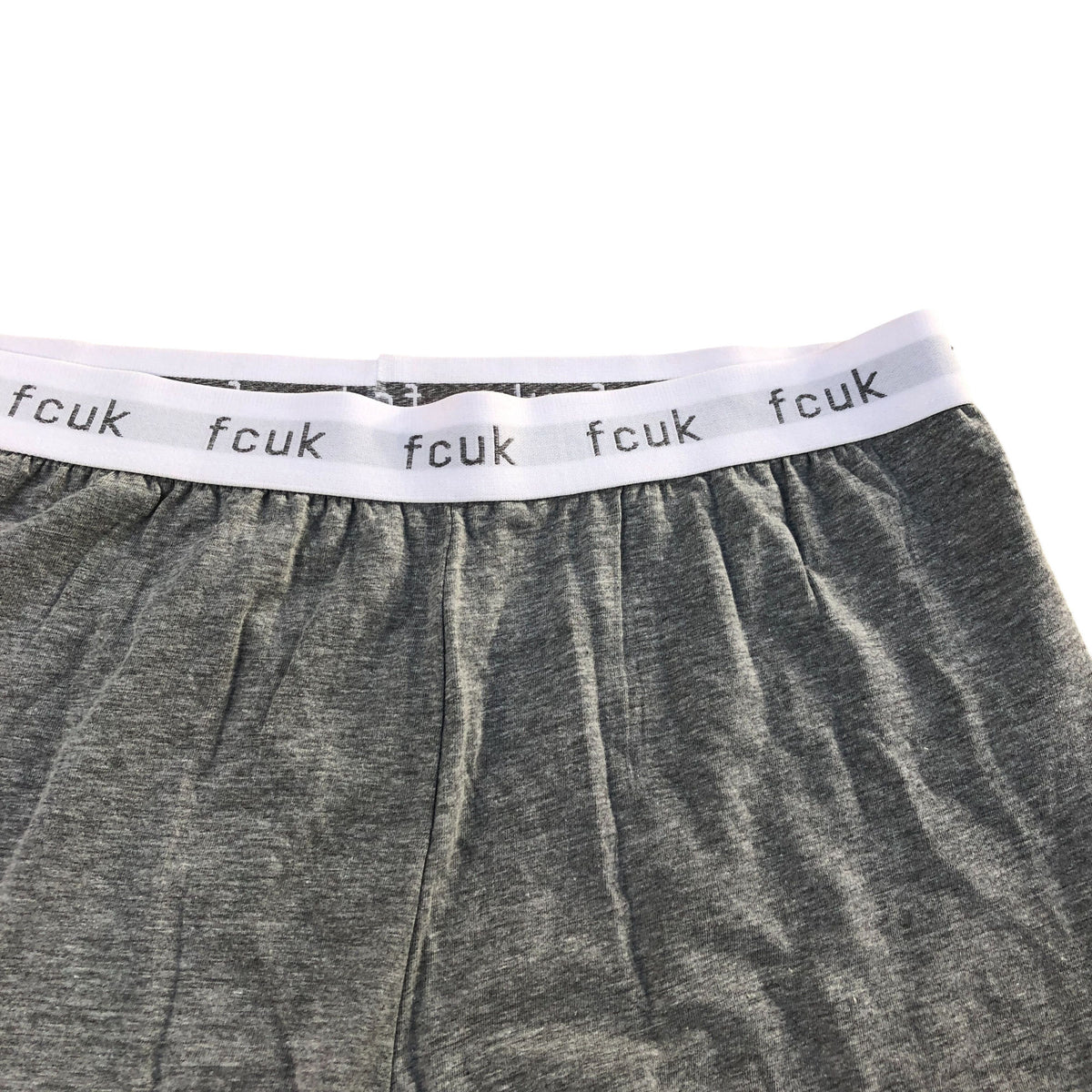 FCUK Sleepwear Set Grey T-Shirt & Trousers Size M