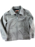 River Island Mini Jacket UK18-24Mths Boys Stone Grey Zip Up Outerwear