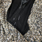 Sequin Dress UK14 Women's Long Sleeve Wrap Glittery Party Dress