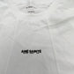 River Island Oversize Fit T-Shirt UKXL Men's White Cotton Graphic Tee