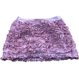 River Island Pink Floral Skirt Women's Size UK12 Short Party Dress