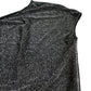 River Island Black Metallic Top UK8 Women's Sleeveless