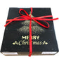 Blue & White Fabric Christmas Ornaments Decorative Bauble Set 9 Pcs