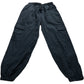 Cargo Pants Size S Women's Black Lightweight Polyester Elastic Waistband