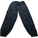 Cargo Pants Size S Women's Black Lightweight Polyester Elastic Waistband