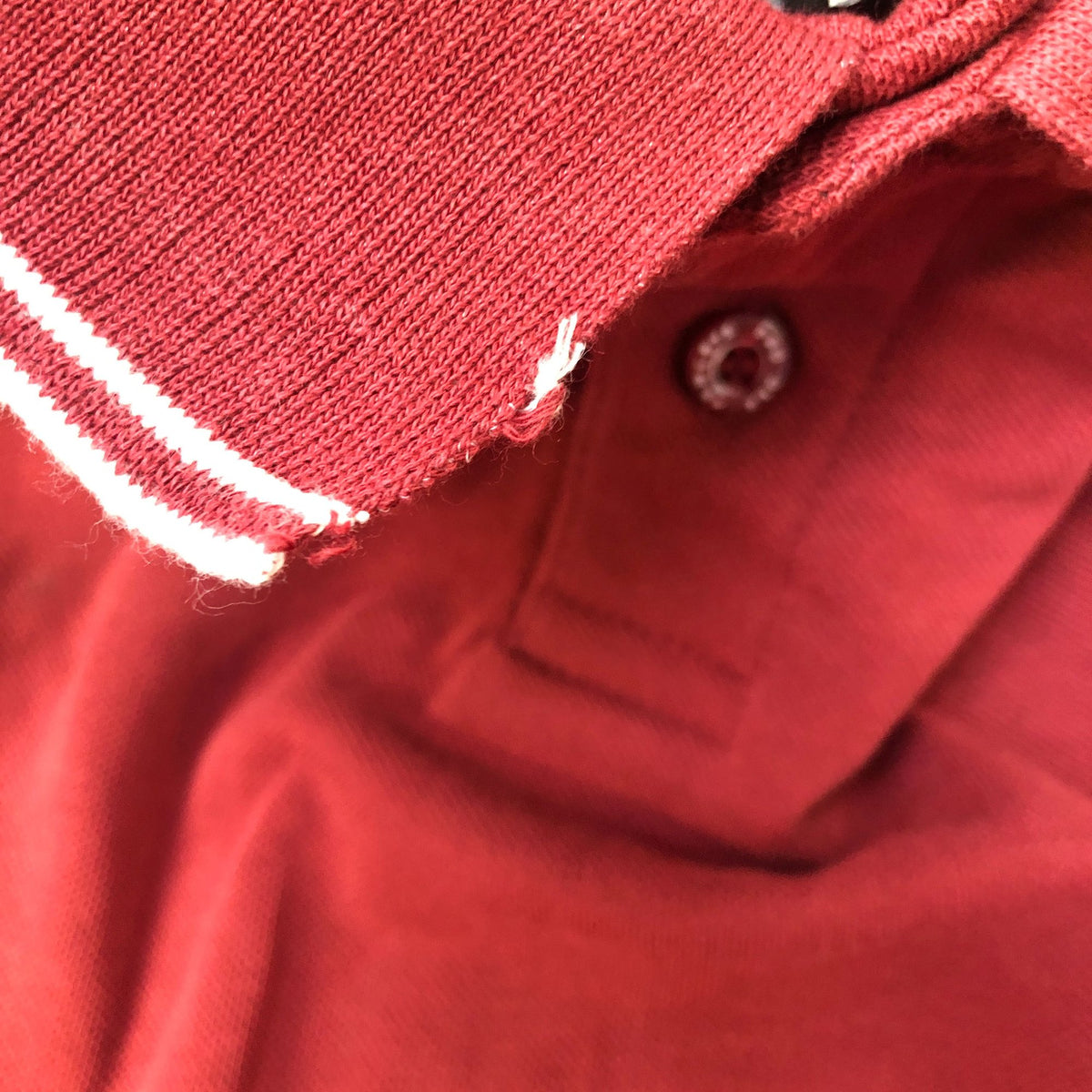 Henleys Pro DLX Maroon Polo Shirt Size L