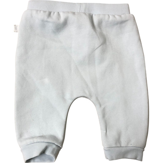 River Island Baby Bottoms 0-3 Months Soft Cotton Sleeveless Trousers Pale Blue