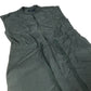 Branded Petite Jumpsuit UK10 Women's Olive Green Zip Up Sleeveless