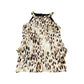 River Island Leopard Print Dress UK6 Women's Sleeveless Casual Stylish Fashion