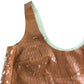 Isabelle Top UK10 Women Laser Cut Vest Top