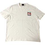 Paul Smith Phoenix Mountain T Shirt Men's Large Organic Cotton Cream Colour