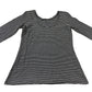 Black Striped Ballet T-Shirt - Size 10