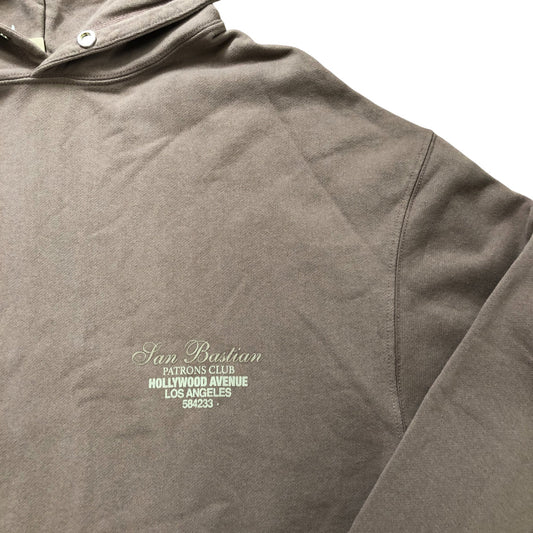 River Island Limited Edition Hoodie S Men's Brown Cotton Blend Casual Wear