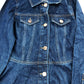 River Island Denim Jacket Dress UK8 Women's Casual Long Sleeve Button Up