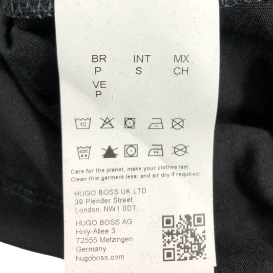 BOSS Men's Black T-Shirt Size S Crew Neck Short Sleeve Casual Wear