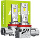 Autoyes LED Headlight Bulb H11 H9 Pack of 2 High Brightness Plug and Play