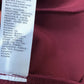 River Island One Shoulder Midi Dress Burgundy Ruffle Detail