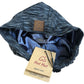 Hat Hut Satin Silk Sleep Night Cap Soft Sleepwear Heather Black