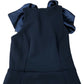 River Island Navy Evening Dress Satin Bow Detail