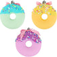 Donut Christmas Tree Ornaments Three Pieces