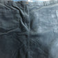 Denim Skirt UK18 Women's A-Line Organic Cotton Blue Corduroy