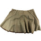 River Island Skirt Size 18 Women's Brown Suede Look Flared Midi Skirt