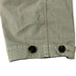 Khaki Washed Barrel Chino Trousers Size 8L