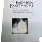 Wajiafar Classic Pantyhose Soft Comfortable Control Top Black/White Marble S
