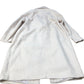 Longline Coat Women's Warm Soft Cream Polyester Outerwear UK22