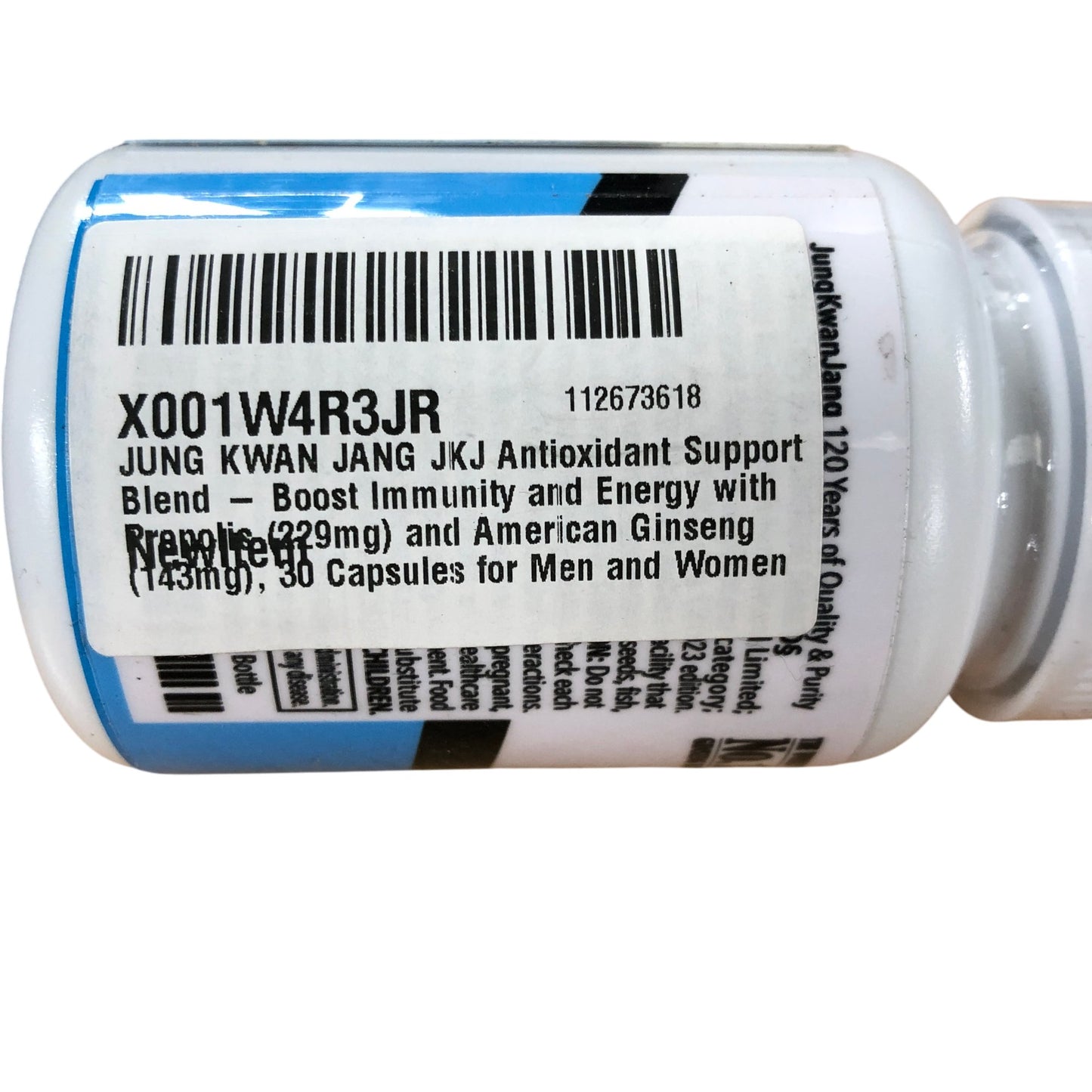 Jung Kwan Jang Antioxidant Support 30 Veggie Capsules Stress Support Herbal