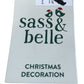 Sass & Belle London Bus Snow Globe Christmas Decoration with Big Ben