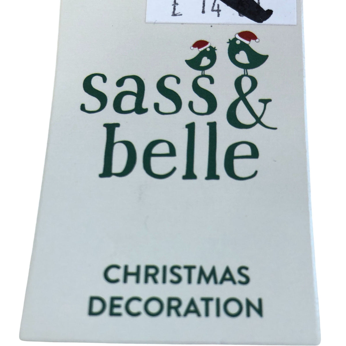 Sass & Belle London Bus Snow Globe Christmas Decoration with Big Ben