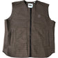 Brown Lightweight Quilted Vest Size M Men's Outerwear
