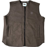 Brown Lightweight Quilted Vest Size M Men's Outerwear