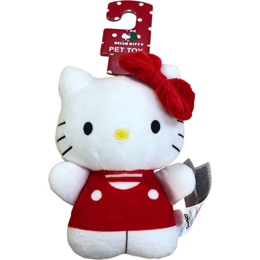 Hello Kitty Plush Dog Toy