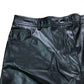 Faux Leather Trousers UK16 Women's Slim Fit Black