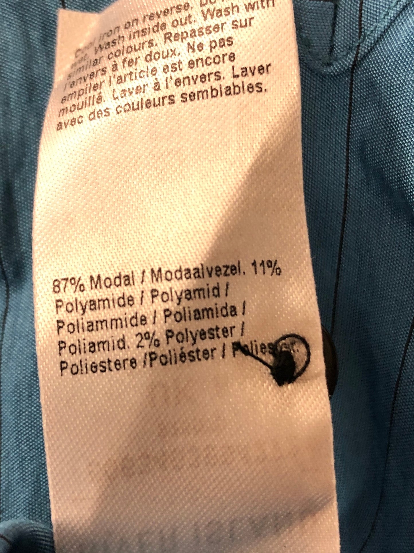 River Island Stylish Blue Sleeveless Halter Top Womens Size UK8 Fashion Clothing