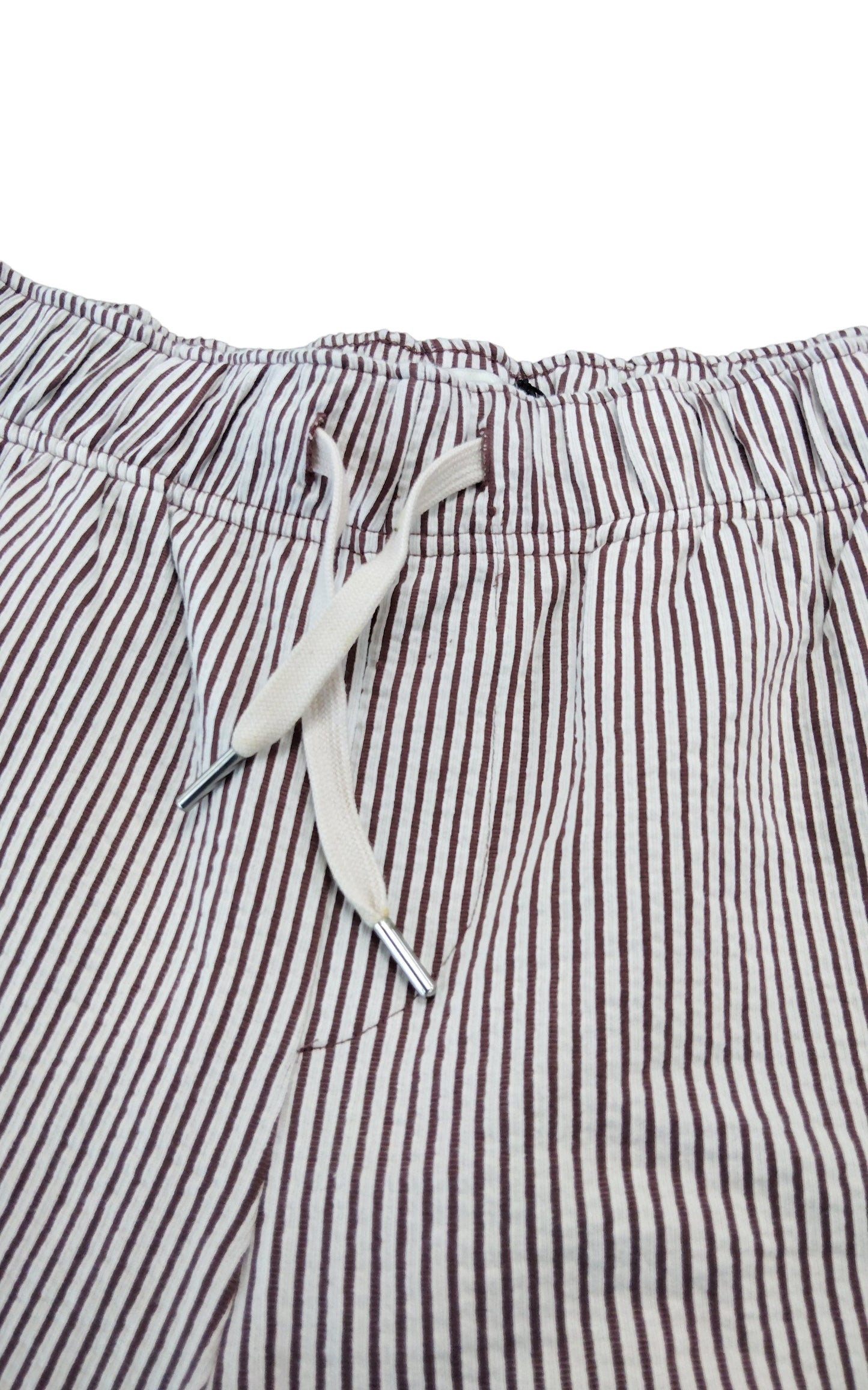 River Island Striped Shorts UK S Men Multi Colour Cotton Lightweight Casual